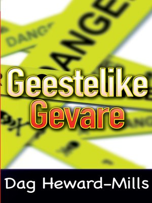 cover image of Geestelike gevare
